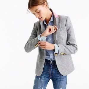 J. Crew Donegal Wool Tweed Campbell Blazer 10